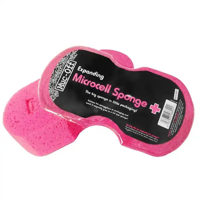 Muc-Off Expanding Pink Sponge Kjempesvamp til MC-rengjøring 