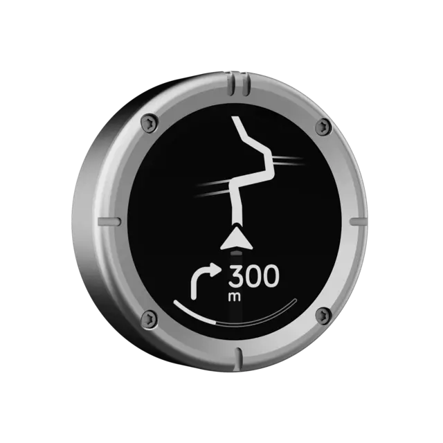 Beeline Moto II GPS Metalic Sølv 