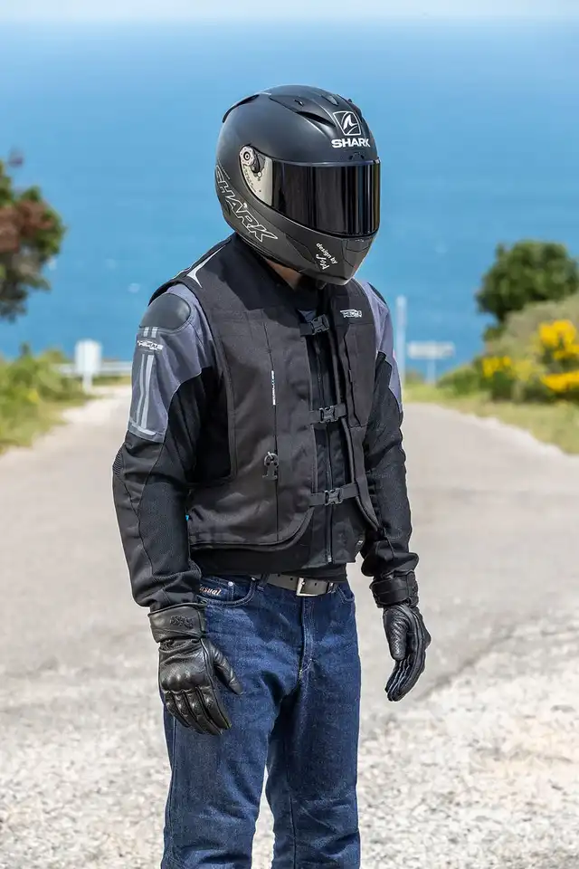 Helite Turtle II Airbag Svart - Mekanisk 