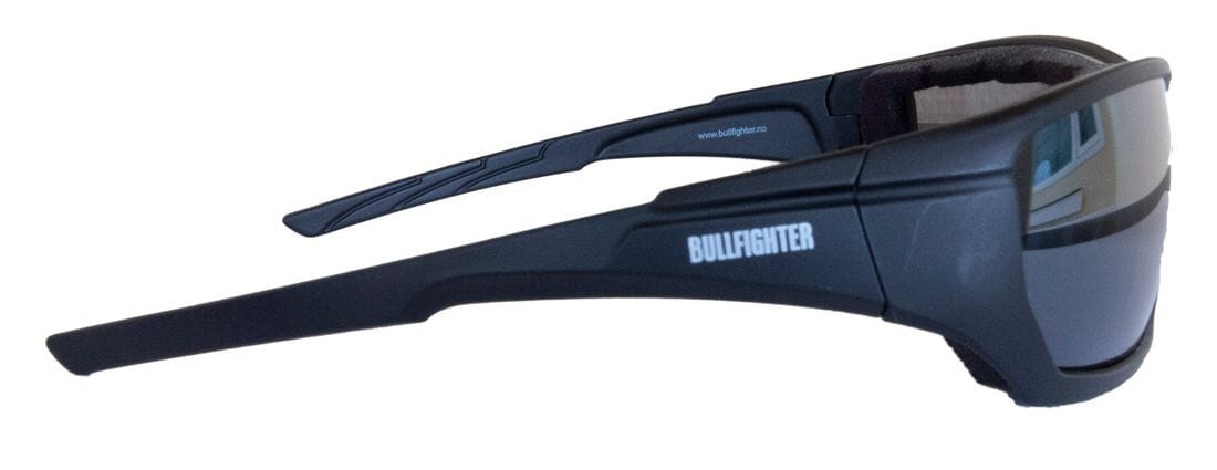 Bullfighter Solbrille Svart Ramme / Svart Glass 