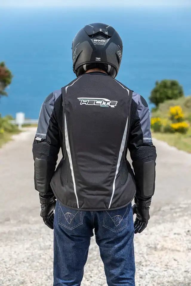 Helite Turtle II Airbag Svart - Mekanisk 