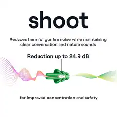 NoNoise Ørepropper - Skyting 