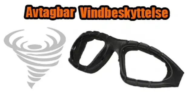 Bullfighter Solbrille Svart Ramme / Rødt Glass 