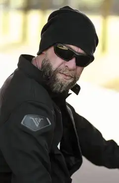 Bullfighter Solbrille Svart Ramme / Speil Glass