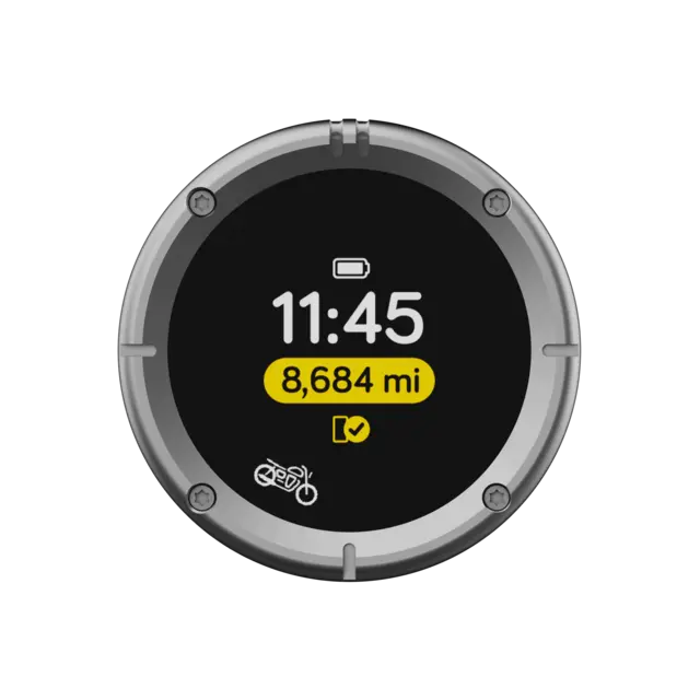 Beeline Moto II GPS Metalic Sølv 