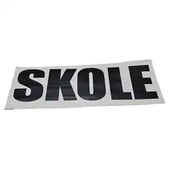 Bullfighter SKOLE Stor Patch m/Borrelås