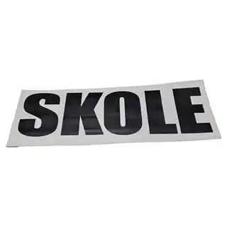 Bullfighter SKOLE Stor Patch m/Borrelås