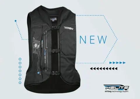 Helite Turtle II Electronic Airbag Svart