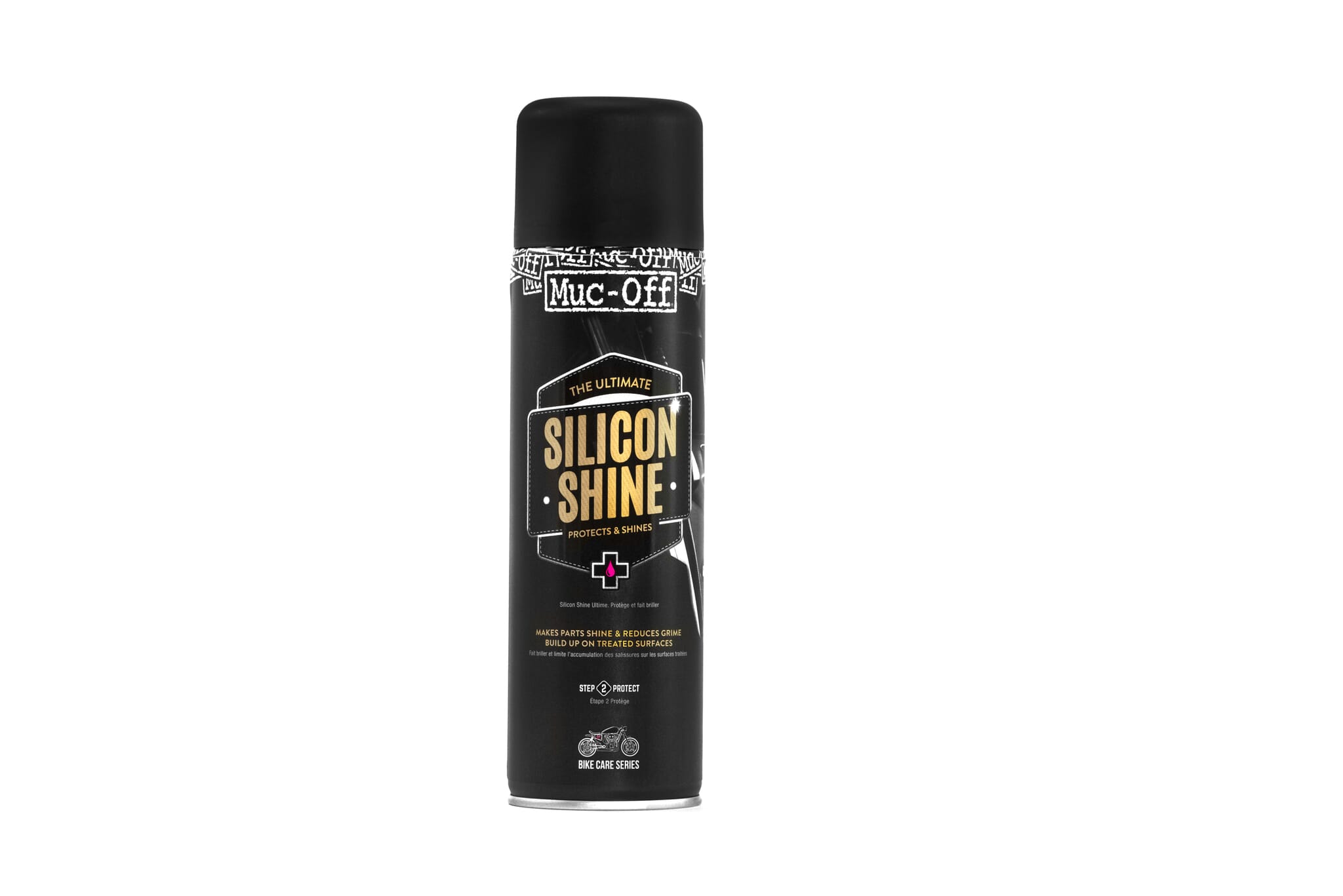 Muc-Off Motorcycle Silicone Shine 500ml Beskytter sykkelen din 