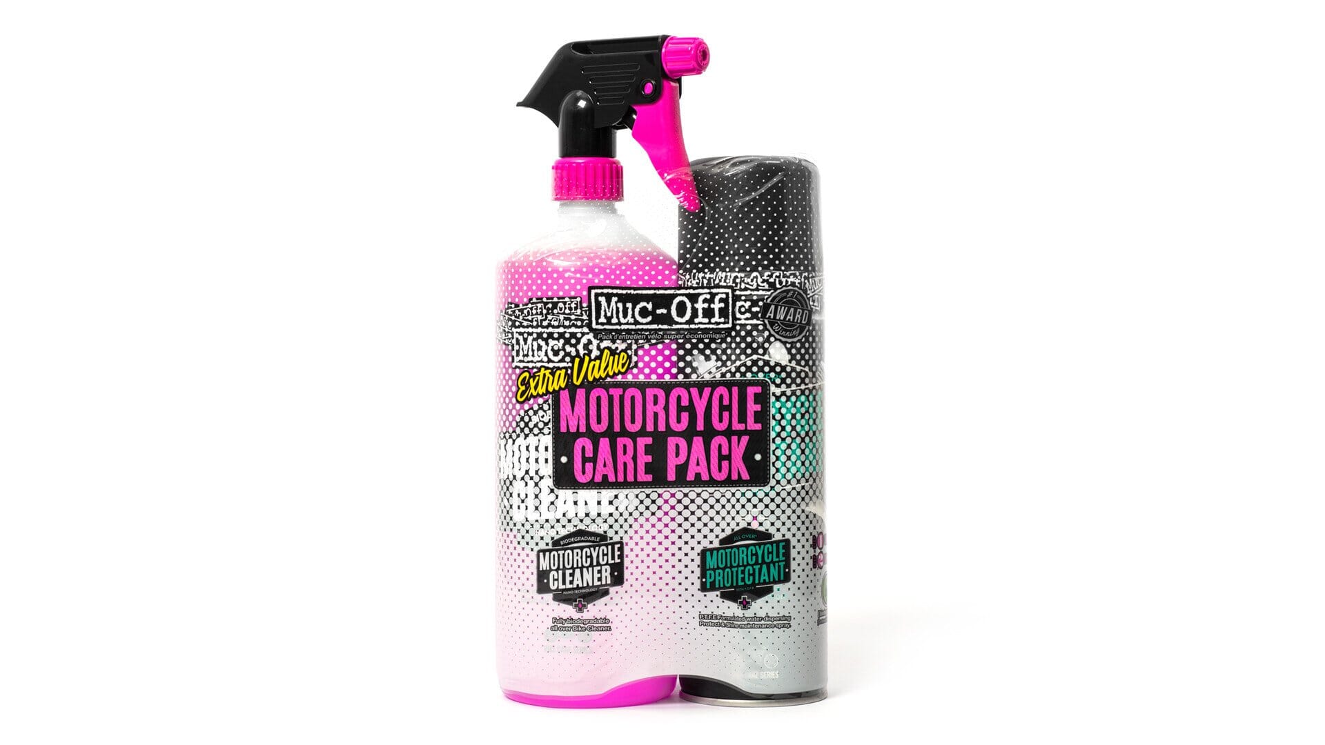 Muc-Off Motorcycle Care Pack MC-Vask og Protectant 