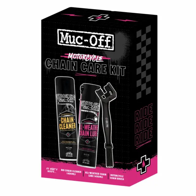 Muc-Off Chain Care Kit Alt du trenger til kjedet 