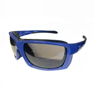 Bullfighter Solbrille Blå Ramme / Svart Glass