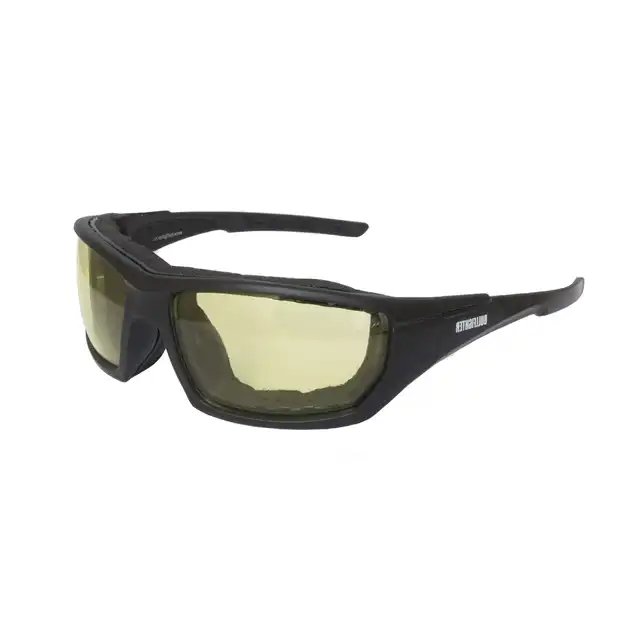 Bullfighter Solbrille Svart Ramme / Gult glass 