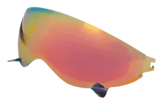 LS2 Visir Halvhjelm OF606 Drifter Rødt Sølv/Rødt Speil