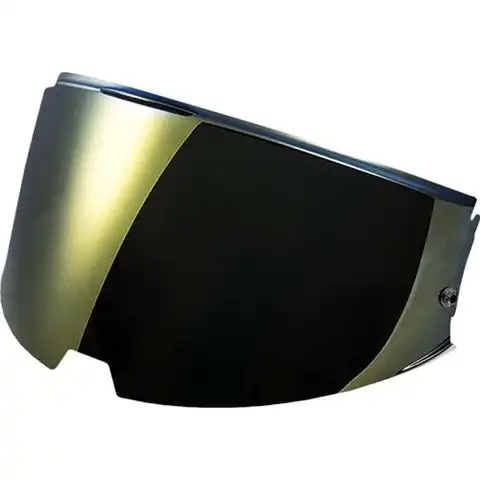 LS2 Visir FF901 Advant X Gull Sølv/Gull Speil