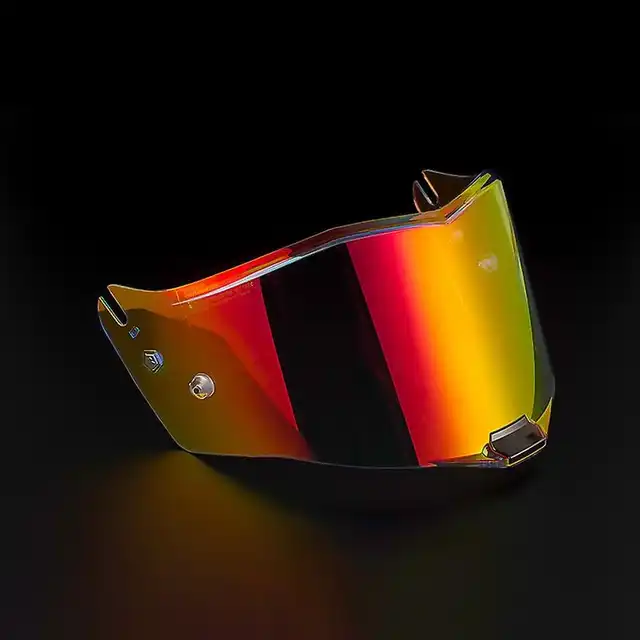 LS2 Visir FF805 Thunder Rødt Sølv/Rødt Speil 