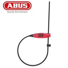 ABUS Hjelmlås Combiflex Travelguard Rød