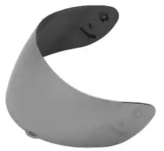 Bullfighter Visir FF983 Striker Sølv / Speil