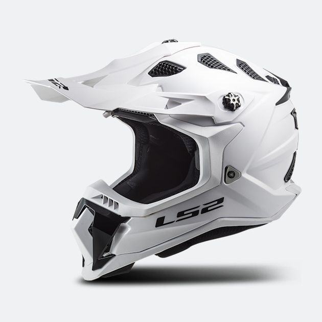 LS2 Crosshjelm MX700 Subverter Gloss Hvit S 