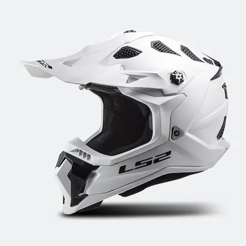 LS2 Crosshjelm MX700 Subverter Gloss Hvit 