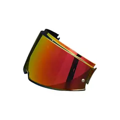 LS2 Visir MC-Hjelm FF906 Advant Rødt Sølv/Rødt Speil