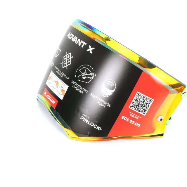 LS2 Visir FF901 Advant X Rødt Sølv/Rødt Speil 