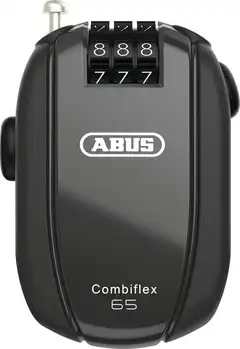 ABUS Hjelmlås Combiflex Stopover 65 Svart