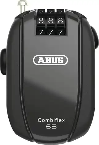 ABUS Hjelmlås Combiflex Stopover 65 Svart