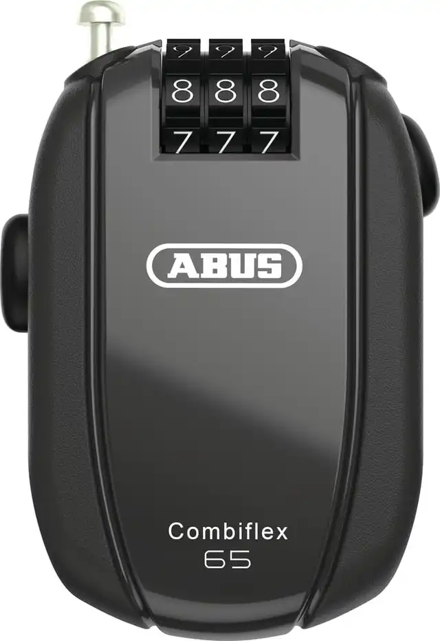 ABUS Hjelmlås Combiflex Stopover 65 Svart 