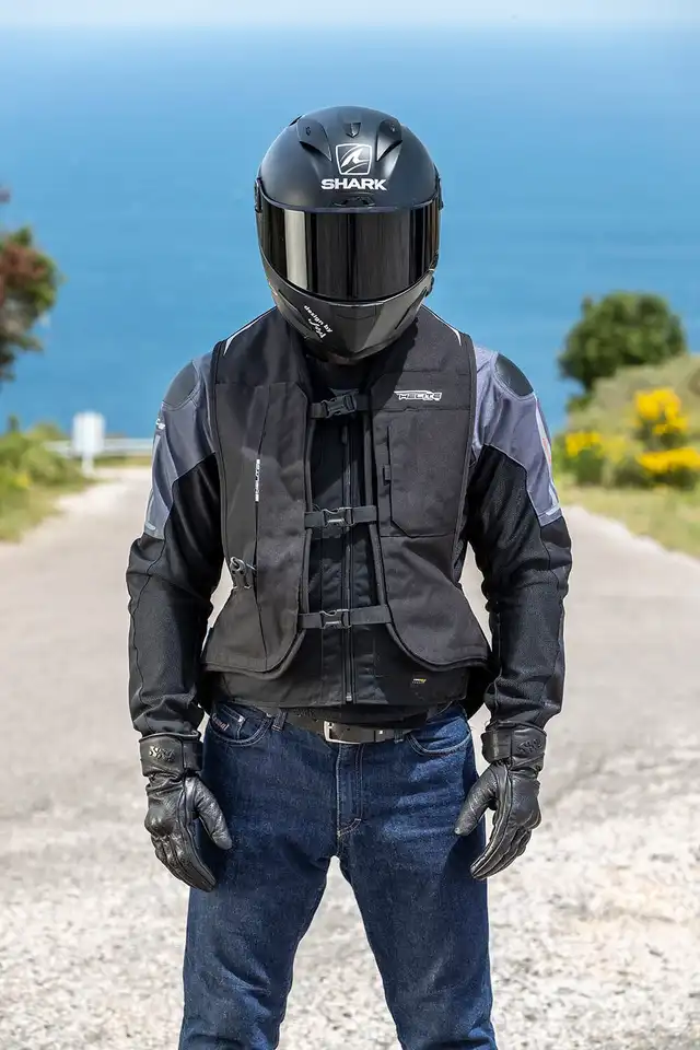 Helite Turtle II Airbag Svart - Mekanisk 