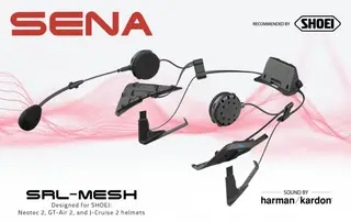 SENA SRL MESH Intercom til Shoei GT-Air 2 / Neotec 2