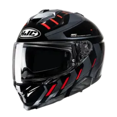 HJC I71 Svart / Rød Simo
