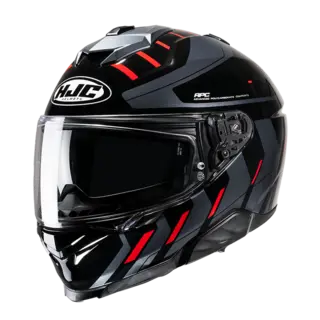 HJC I71 Svart / Rød Simo