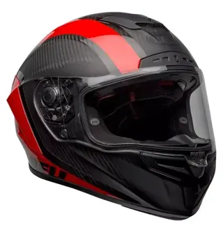 BELL Race Star Flex DLX Helmet Tantrum2 Matte/Gloss Black/Red