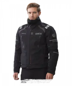 Dane Julsø Svart GTX MC-Jakke 62