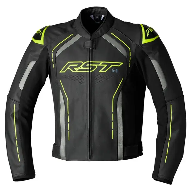 RST S1 Jakke Svart/Gul Str. 2XL 2XL 