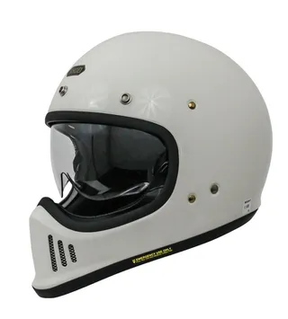Shoei EX-Zero Hvit Str. S