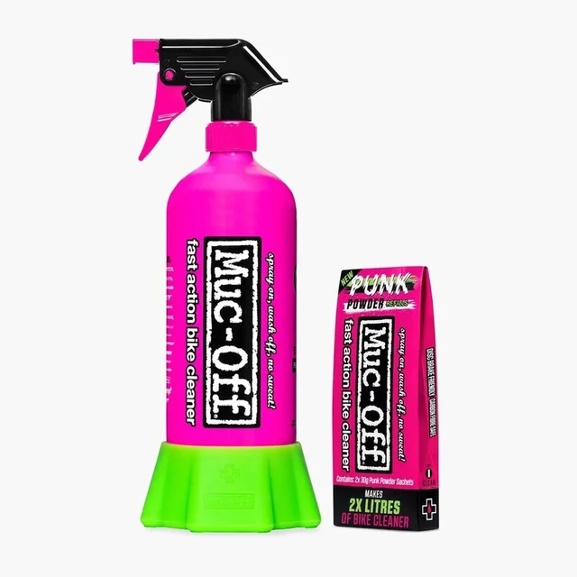 MUC-OFF Bottle for Life Bundle Aluminium Bottle/Punk Powder 