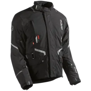 Dane Valby GTX MC-Jakke Svart/Rød