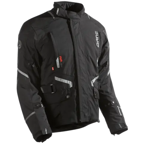 Dane Valby GTX MC-Jakke Svart/Rød