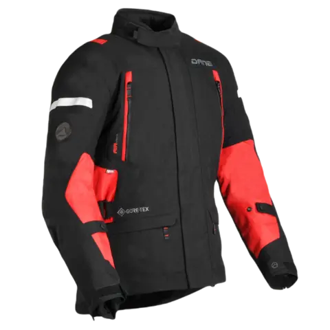 Dane Ribe Svart Mc-Jakke GTX 50