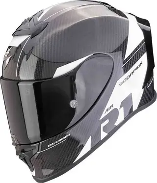 Scorpion EXO-R1 EVO Carbon Rally Hvit