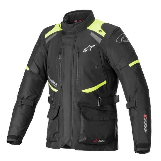 Alpinestars MC-Jakke Andes Svart/Gul 