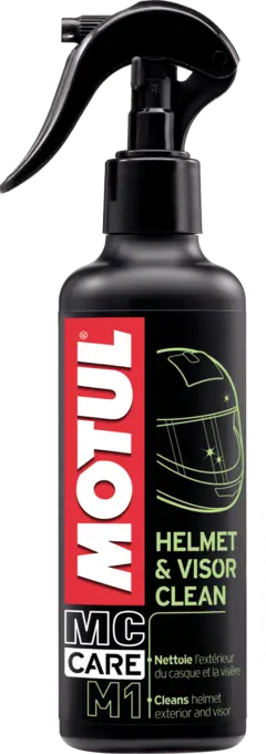 Motul M1 HELMET&VISOR CLEAN 250ML Hjelm og visirrens