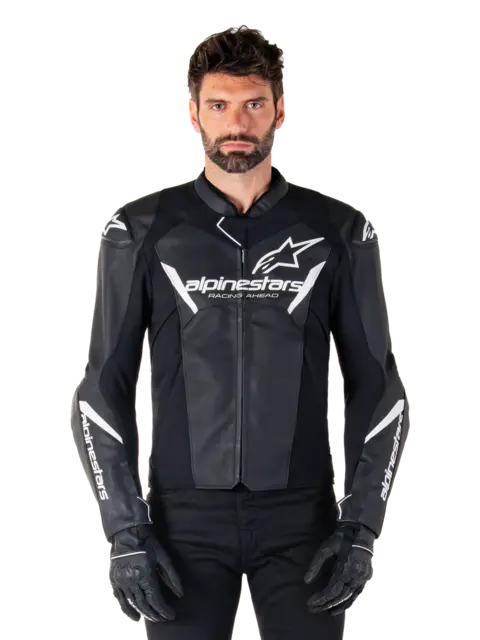 Alpinestars Faster Skinnjakke v3   Hvit
