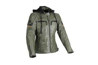 DIFI Jolene 2 Grønn Skinn Damejakke 3XL / 48