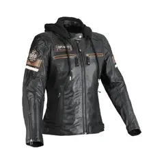 DIFI Jolene 2 Svart/Brun Skinn Damejakke 