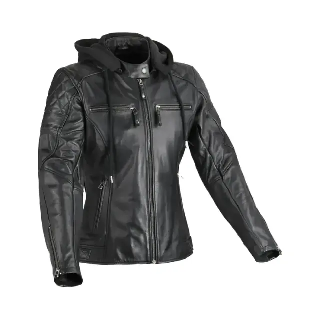 DIFI Jolene 2 Svart Skinn Damejakke 