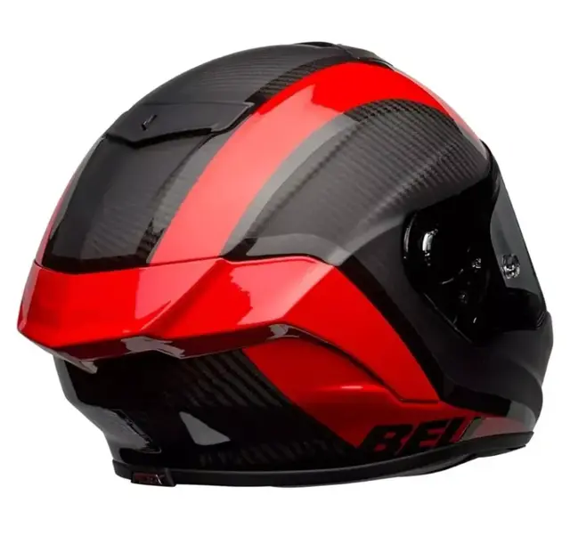BELL Race Star Flex DLX Helmet Tantrum2 Matte/Gloss Black/Red 
