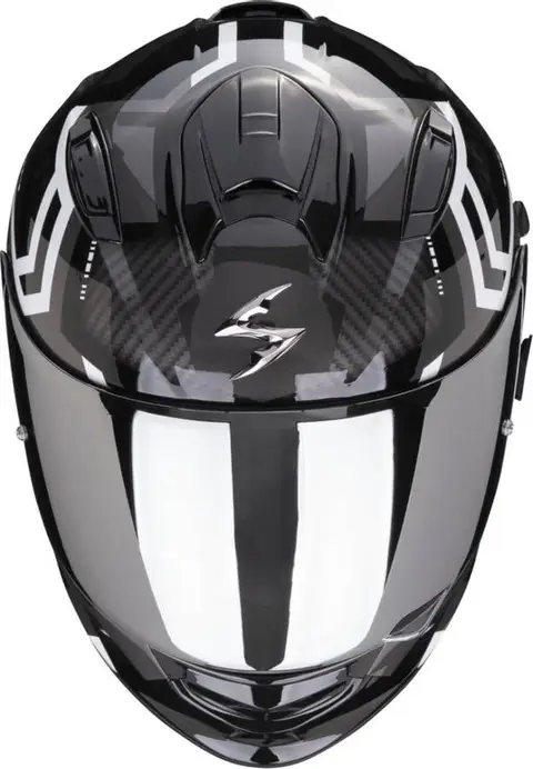 Scorpion EXO-491 Spin Svart/Hvit 